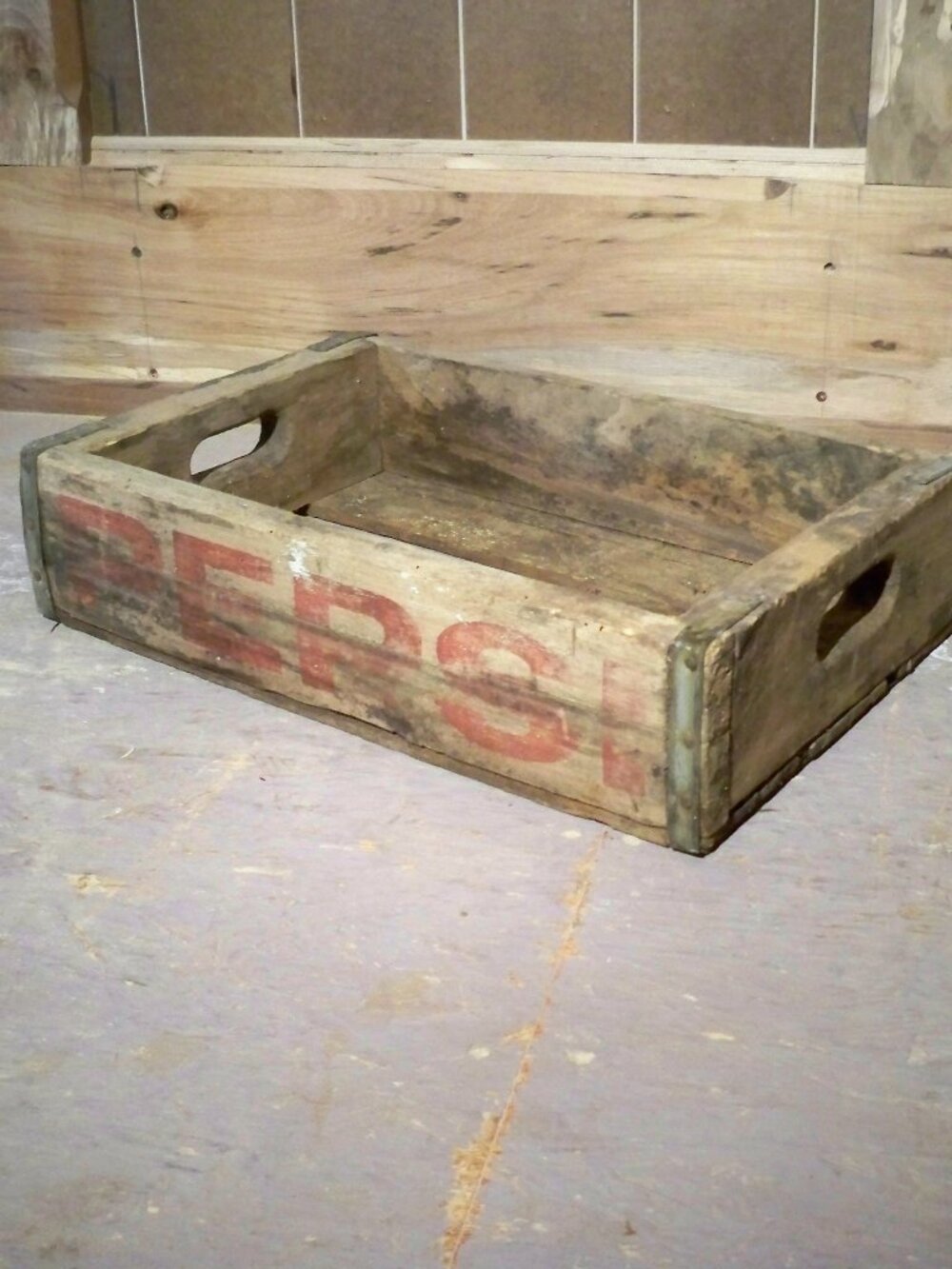 Pepsi Cola Antique Vintage *Crate